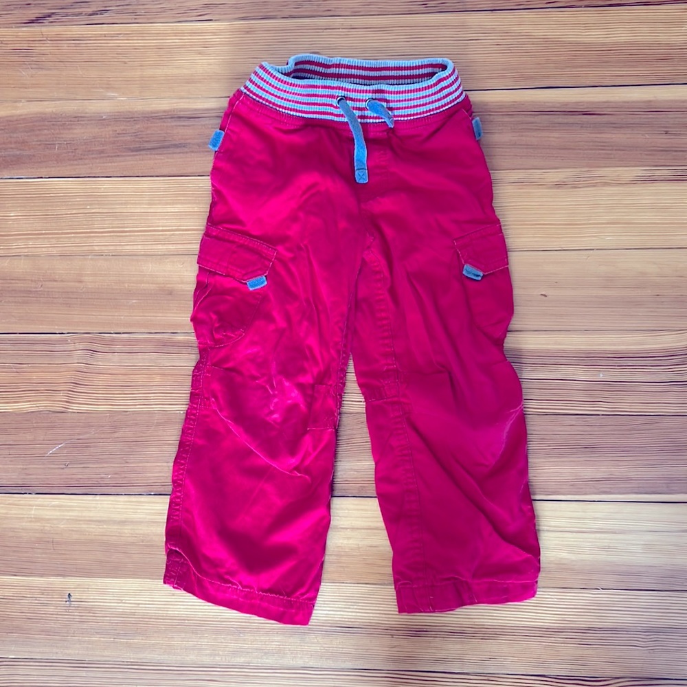 Hanna Andersson lined red pants size 100 (US size 4)